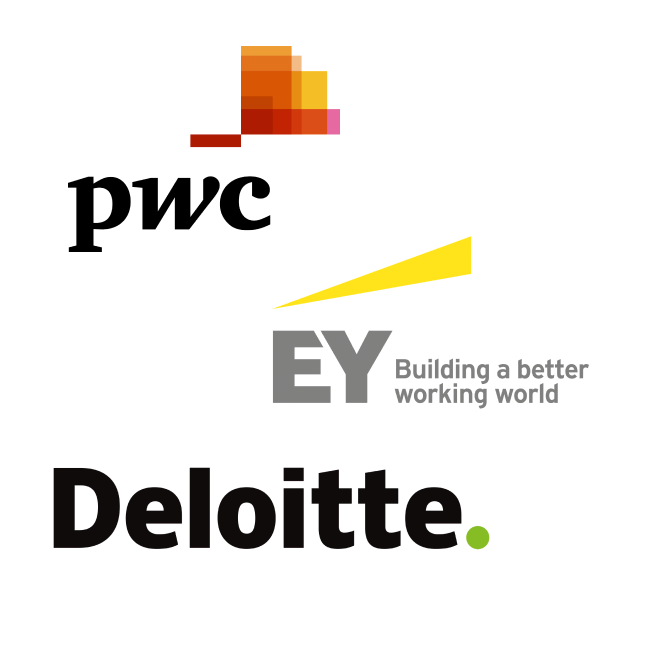 PWC, DELOITTE, EY